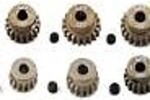 Yeah Racing YEA-MG-48015-020 Yeah Racing Hard Coated 48P Aluminum Pinion Gear Set (15, 16, 17, 18, 19, 20T) (3.17mm Bore) Yeah Racing YEA-MG-48015-020 Yeah Racing Hard Coated 48P Aluminum Pinion Gear Set (15, 16, 17, 18, 19, 20T) (3.17mm Bore)