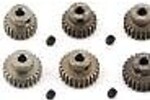 Yeah Racing YEA-MG-48021-026  Yeah Racing Hard Coated 48P Aluminum Pinion Gear Set (21, 22, 23, 24, 25, 26T) (3.17mm Bore) Yeah Racing YEA-MG-48021-026  Yeah Racing Hard Coated 48P Aluminum Pinion Gear Set (21, 22, 23, 24, 25, 26T) (3.17mm Bore)