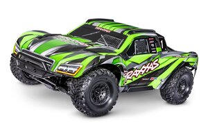 Traxxas 102076-4  GREEN Maxx Slash 6s Short Course Truck