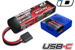 Traxxas 2985-3S  Battery/charger completer pack (includes #2985 charger (1), #2872X 5000mAh 11.1V 3-cell 25C LiPo iD® Battery (1))