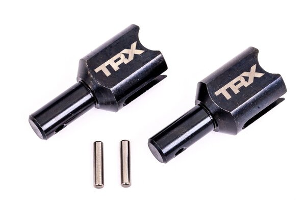 Traxxas 9583X  Differential output cup, front or rear (hardened steel, heavy duty) (2)/ 2.5x12mm pin (2)