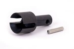 Traxxas 9583 Differential output cup,  front or rear (hardened steel)/ 2.5x12mm pin