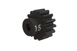 Traxxas 3945X  Gear, 15-T pinion (32-p), heavy duty (machined, hardened steel) (fits 3mm shaft)/ set screw