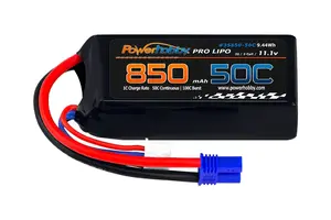 Powerhobby PHB3S85050EC2  Powerhobby 3s 11.1 800mah 50c Lipo Battery w ec2 Plug