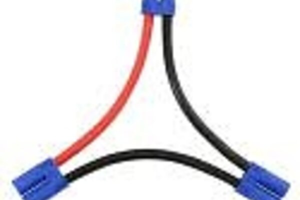 Powerhobby PHB5235  Powerhobby EC5 Female to 2 EC5 Male series Harness 10AWG 4"
