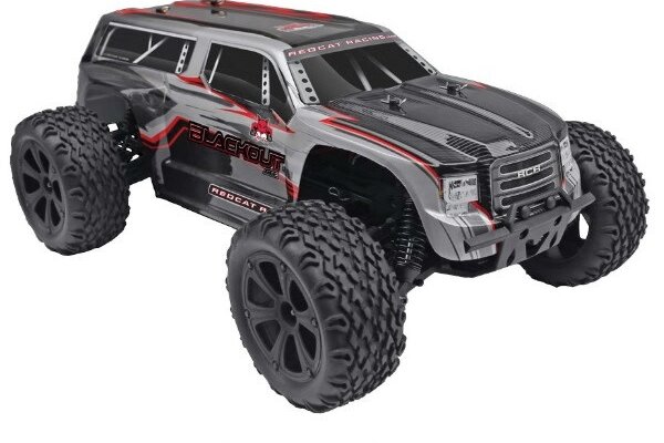 Redcat Racing RER07011  Blackout XTE 1/10 Scale Electric  Truck Monster Truck - Silver SUV