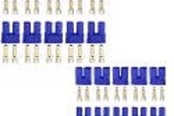 HRP PHB5073  Powerhobby EC2 Male / Female Plugs (20)