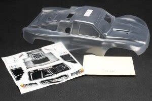 Traxxas 5912 Body, Slayer Pro 4X4 (clear, requires painting)/window masks/decal sheets