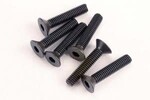 Traxxas 2553 Screws, 3x15mm countersunk machine (6) (hex drive)