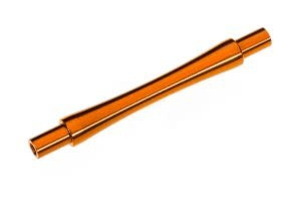 Traxxas 9463A Axle, wheelie bar, 6061-T6 aluminum (orange-anodized) (1)/ 3x12 BCS (with threadlock) (2)