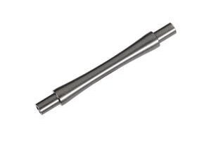 Traxxas 9463 Axle, wheelie bar, 6061-T6 aluminum (gray-anodized) (1)/ 3x12 BCS (with threadlock) (2)