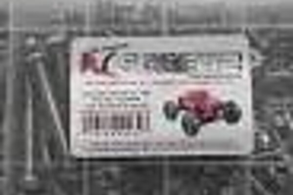 RC Screwz RCZARA034  RC Screwz Arrma Outcast 8S Stainless Steel Screw Kit