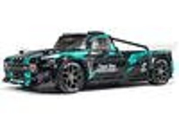 ARRMA ARA4315V3T2 1/8 INFRACTION 4X4 3S BLX 4WD All-Road Street Bash Resto-Mod Truck RTR, Black/Teal
