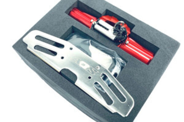 CEN Racing CEGCKD0430  KAOS 1/10 Scale 7kg Winch Kit, includes Wireless Controller and Mounting Bracket for CEN F250 & F450
