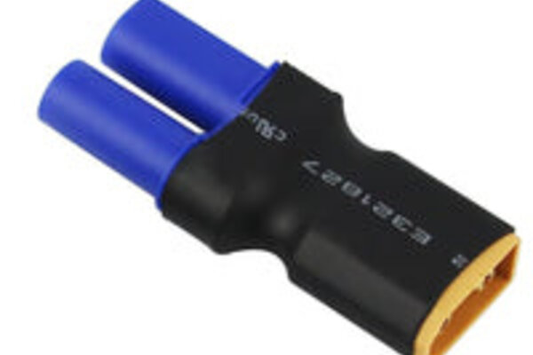 Powerhobby PHB6253     Powerhobby XT60 Male to EC3 Female Battery Adapter