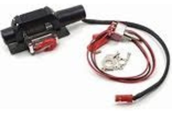 Yeah Racing YEA-YA-0388BK  Yeah Racing 1/10 Scale Crawler Aluminum Winch (Black) (Type C)  TRX -4