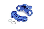 LOSI LOS364003   Aluminum Triple Clamp Set, Blue: Promoto-MX