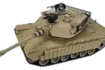 IMX18910  1/18 Scale US M1A2 Tan- 2.4Ghz RC Tank Force