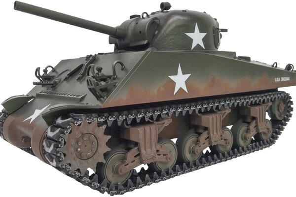 IMEX TAG13040  Taigen Sherman M4A3 75mm (Metal Edition) Airsoft 2.4GHz RTR RC Tank 1/16th Scale