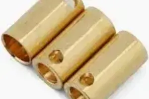 Samix SAMBP65-003  Samix 6.5mm High Current Bullet Plug Connectors Set (3 Male/3 Female)