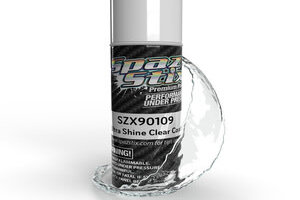 Spaz Stix SZX90109  Ultra Shine Clear Coat, 3.5oz Aerosol Can