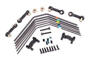 Traxxas 9595 Sway bar kit, Sledge™ (front and rear) (includes front and rear sway bars and linkage)