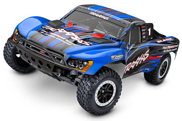 Traxxas 58134-4   Slash 2WD BL-2s: 1/10 Scale Short Course Truck  BLUE
