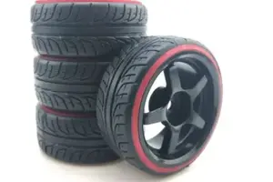 Powerhobby PHB5465    Powerhobby 1/10 Drift Car Mounted Tires / Wheels (4) Red / Black PY497 Powerhobby PHB5465    Powerhobby 1/10 Drift Car Mounted Tires / Wheels (4) Red / Black PY497