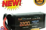 Powerhobby PHB3S220075XT60    Powerhobby 3S 11.1V 2200mAh 75C Lipo Battery Pack w XT60 Plug 3-Cell