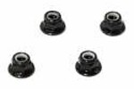 HPI Racing HPIZ682   Flanged Lock Nut M5 (Black/4pcs)