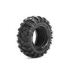 LOUISE LOULT3368VI  CR-Rowdy 1/18, 1/24 1.0" Crawler Tires, Super Soft, Front/Rear (2)
