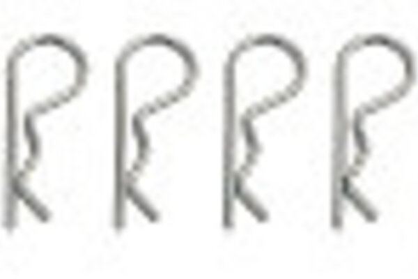 Team Associated ASC6332 Team Associated Hood Pins Small RC10 (6)