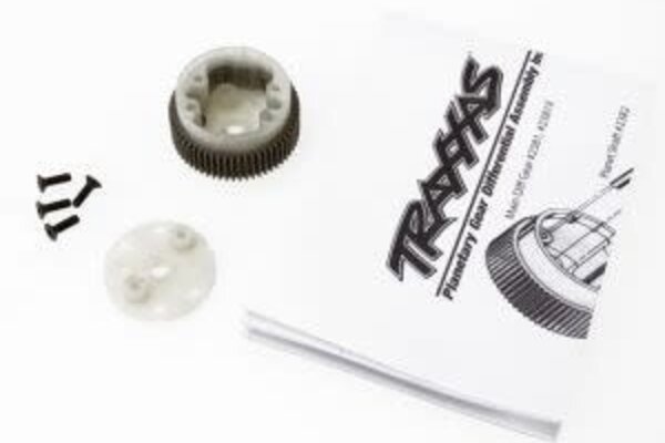 Traxxas 2381X Main diff with steel ring gear/ side cover plate/ screws (Bandit®, Stampede®, Rustler®)