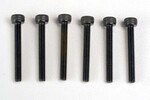 Traxxas 2556  Header screws, 3x23mm cap hex screws (6)