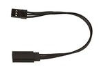 REEDY POWER ASC27164  125mm Servo Wire Extension, Black, (4.92in)