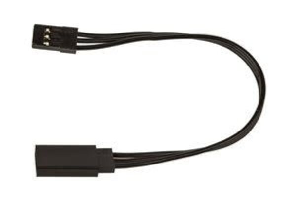 REEDY POWER ASC27164  125mm Servo Wire Extension, Black, (4.92in)