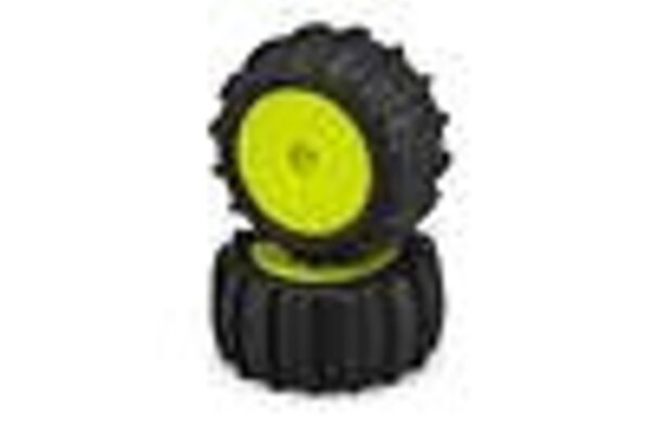 J Concepts JCO4040-2221  Categories related to this product  JConcepts Mini-T 2.0 Animal Pre-Mounted Rear Tires (Yellow) (2) (Green)