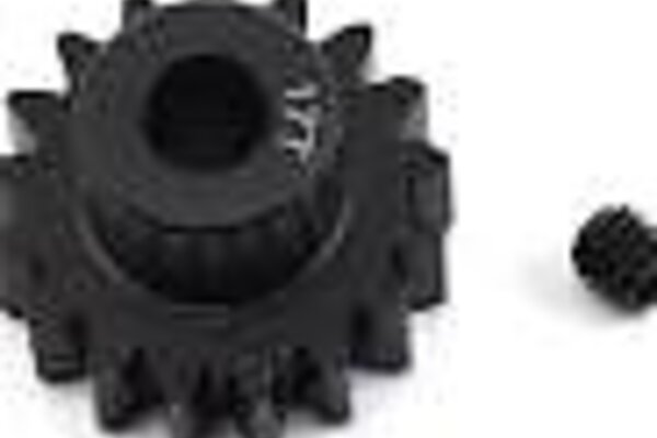 Protek RC PTK-8070  ProTek RC Steel Mod 1 Pinion Gear (5mm Bore) (17T)