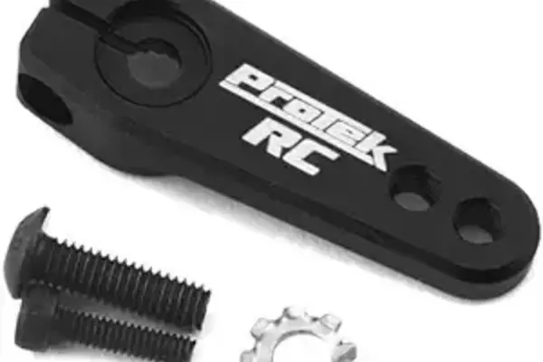 Protek RC PTK-7823-BK  Aluminum Flat Clamping Servo Horn (Black) (25T-ProTek)