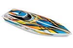 Traxxas 38104-1-ORNG Blast: High Performance Race Boat with TQ™ 2.4GHz radio system