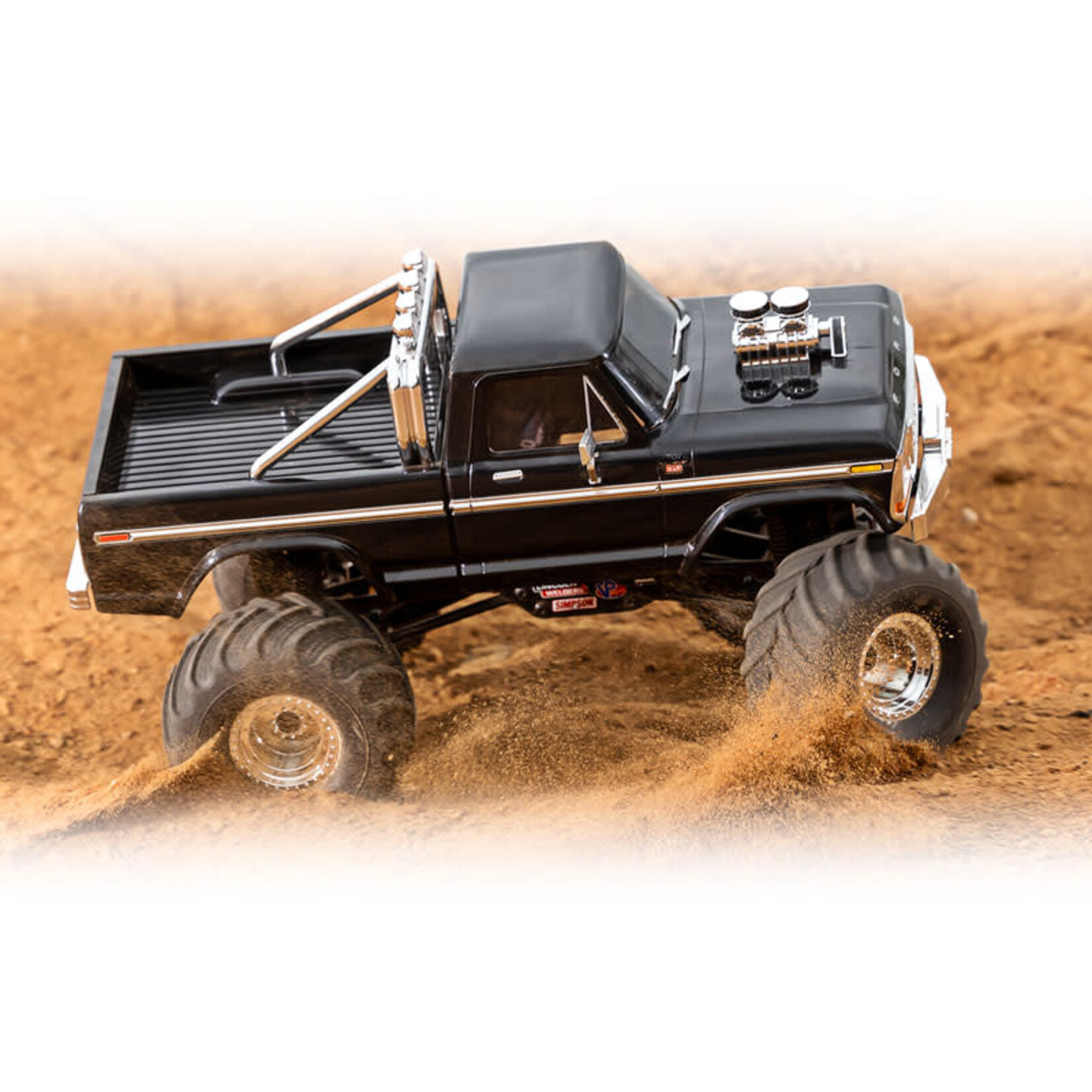 Traxxas 98044-1-BLACK   TRX-4MT Ford F-150 Monster Truck