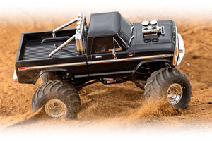 Traxxas 98044-1-BLACK   TRX-4MT Ford F-150 Monster Truck
