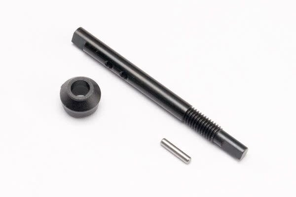 Traxxas 6893  Input shaft (slipper shaft)/ bearing adapter (1)/ pin (1)