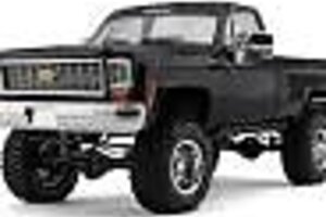 RC4WD RC4ZRTR0067  RC4WD Trail Finder 2 "LWB" RTR Scale Truck w/Chevrolet K10 Scottsdale Hard Body (Black)