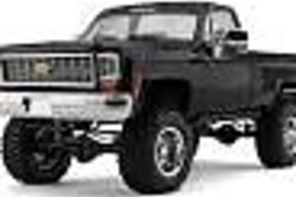 RC4WD RC4ZRTR0067  RC4WD Trail Finder 2 "LWB" RTR Scale Truck w/Chevrolet K10 Scottsdale Hard Body (Black)