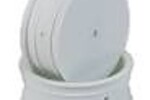 Raw Speed RWS200102W  Raw Speed RC 2.2" Front Wheels (White) (2) (TLR/D216) w/12mm Hex