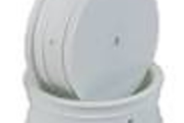 Raw Speed RWS200102W  Raw Speed RC 2.2" Front Wheels (White) (2) (TLR/D216) w/12mm Hex