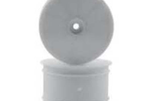 Raw Speed RWS150501W  Raw Speed RC 2.2" 12mm Hex 1/10 Rear Buggy Wheels (White) (2) (B6/22/RB6/ZX6)