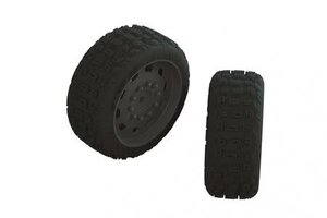 ARRMA ARA550083  dBoots KATAR 35/085 2.4 Tire Set Glued (1 Pair)