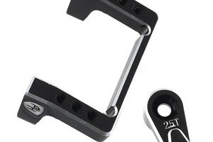 Powerhobby PHB6126  Aluminum Servo Mount with Horn, for Losi Mini B/T, Fits 59mg Servo